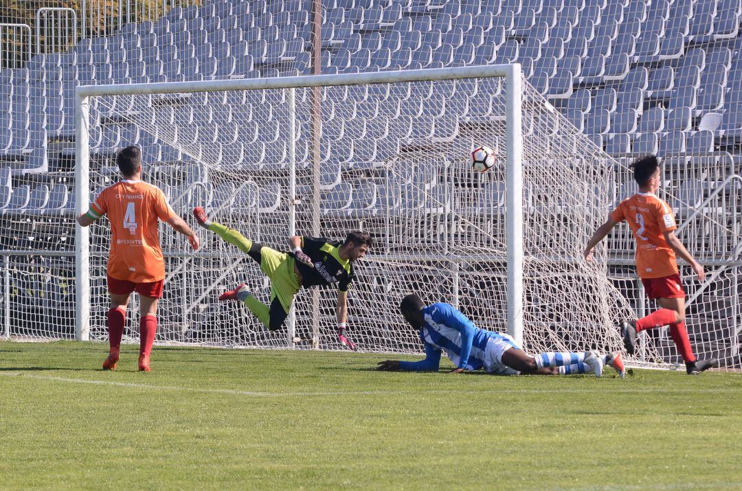 Pascu fue el autor del único gol del Jerez Industrial CF