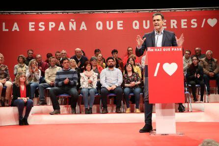 Pedro Sánchez en Alcalá la Real