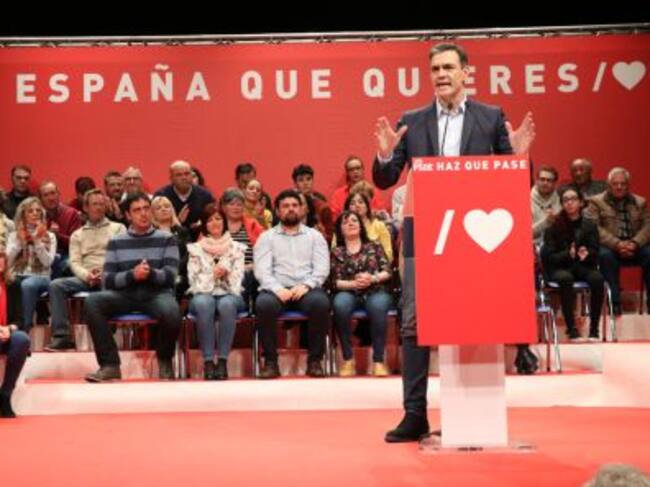 Pedro Sánchez en Alcalá la Real