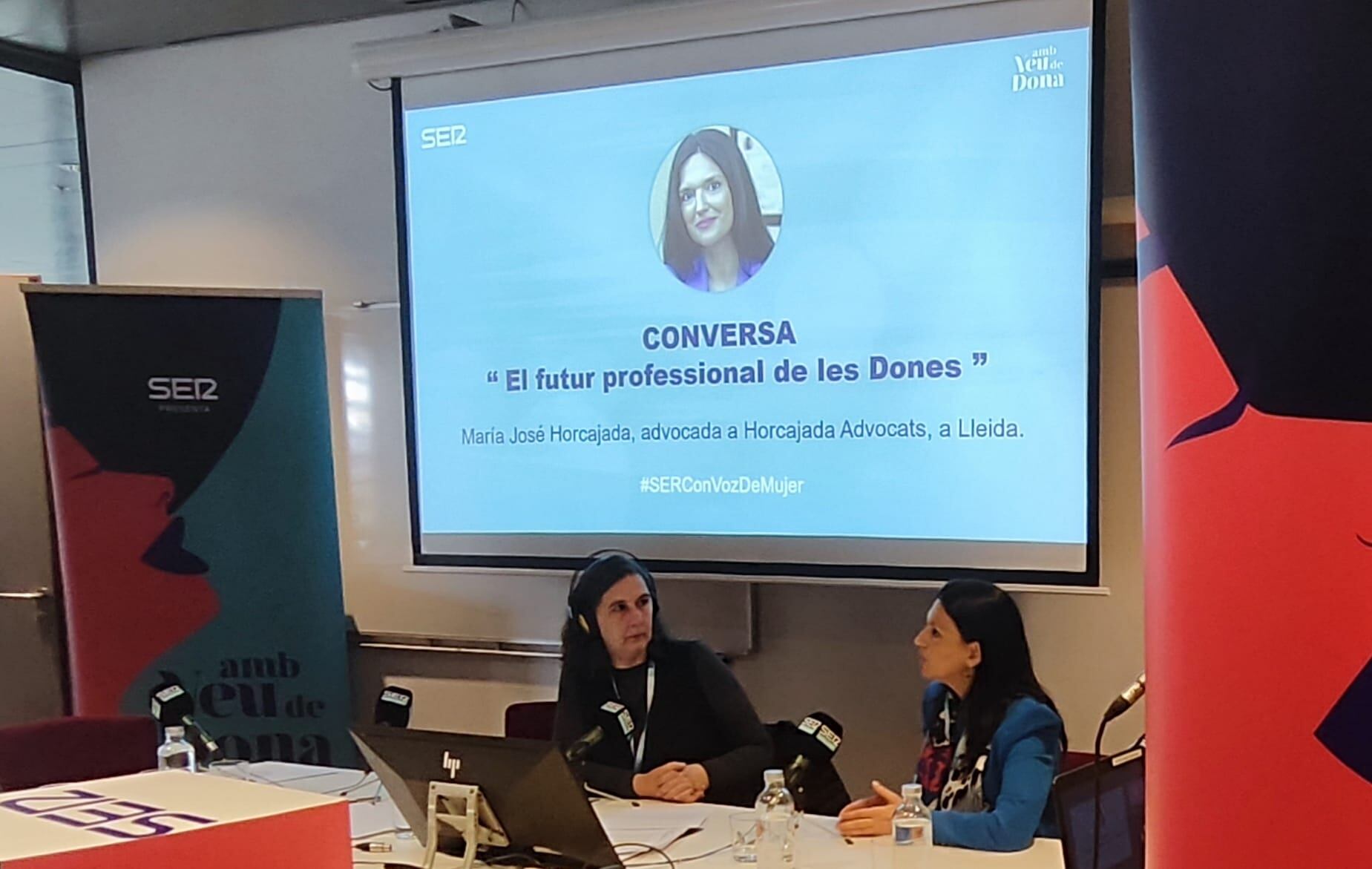 L'advocada Maria José Horcajada ha parlat dels reptes professionals de les dones. Un d'ells, la igualtat en molts àmbits laborals i no només en el sou (que també).