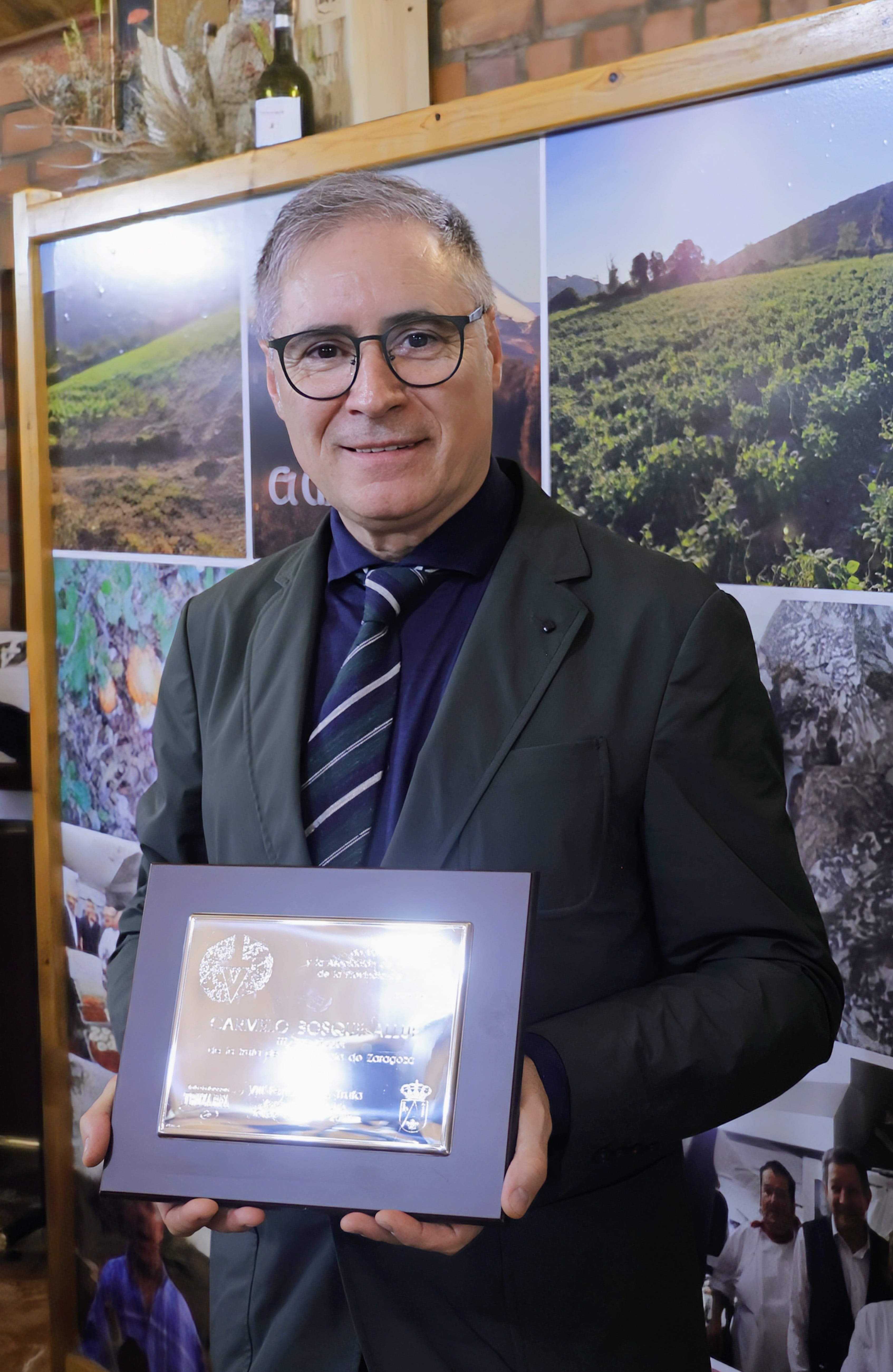 Carmelo Bosque, embajador de la trufa de la provincia de Zaragoza