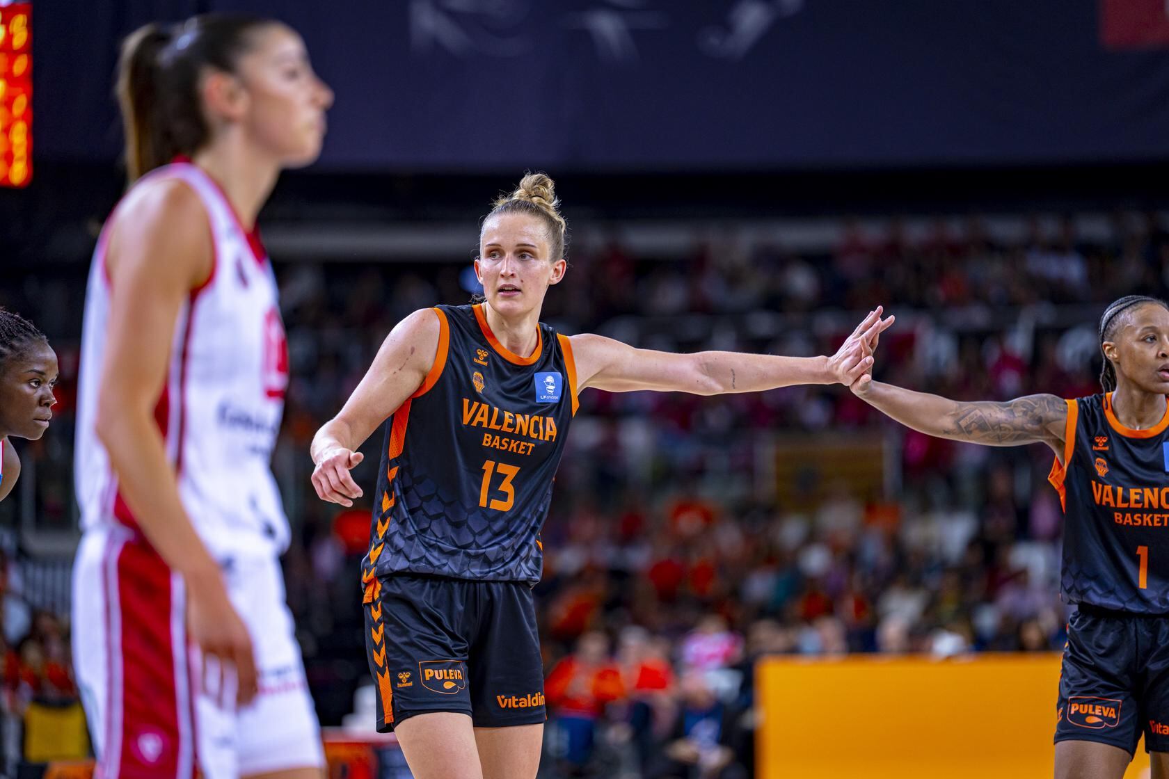 Una  vieja conocida, Fiebich, fue clave en la victoria de Valencia- Foto: FEB