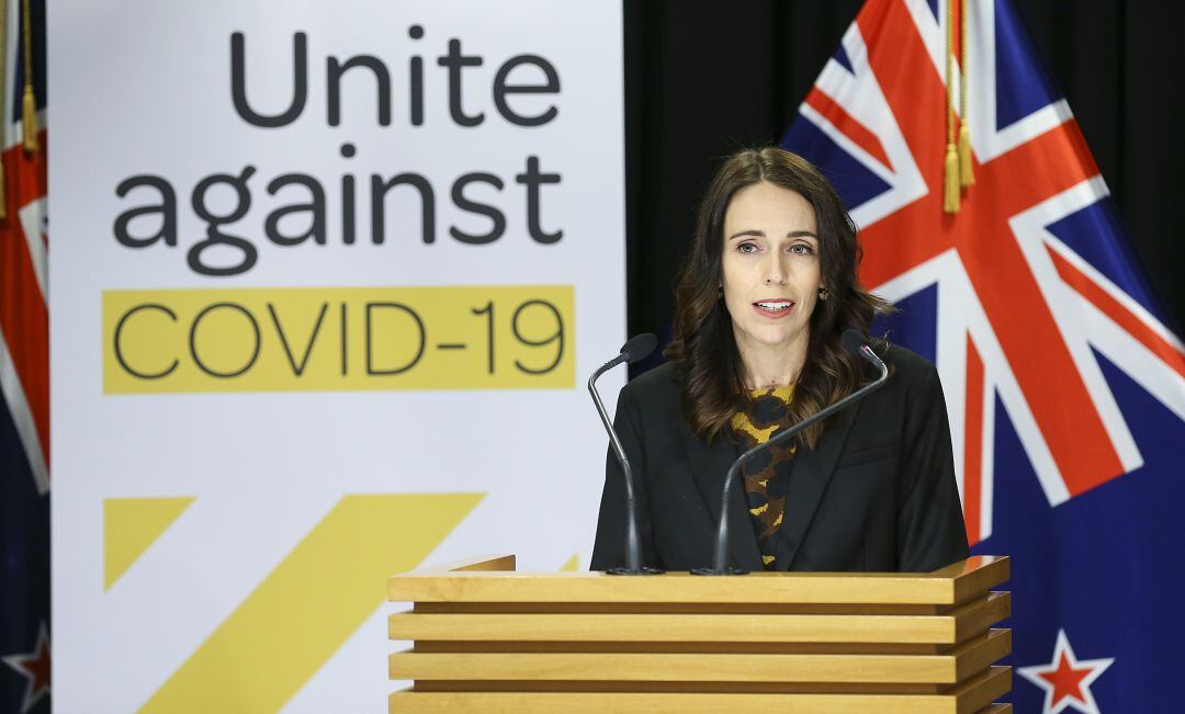 La primera ministra de Nueva Zelanda, Jacinda Ardern.