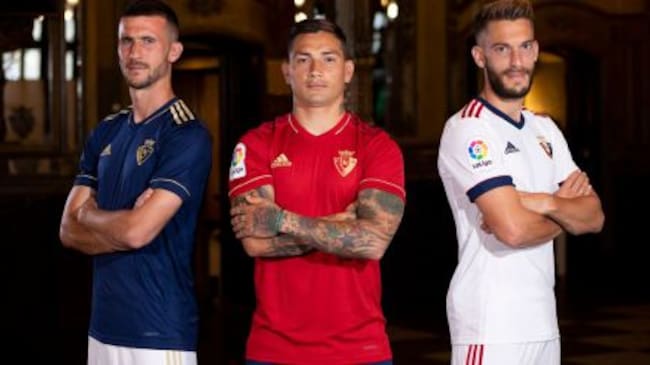 Nuevas equipaciones de Osasuna
