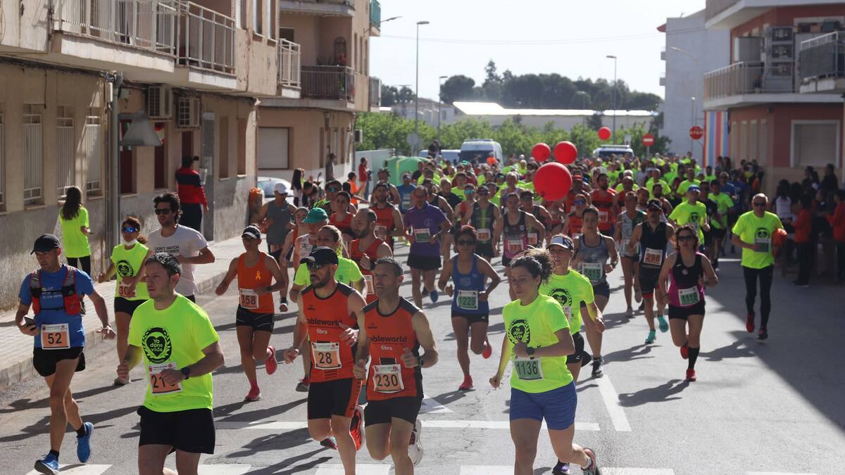 Novelda y su carrera solidaria, en Alicante Corre