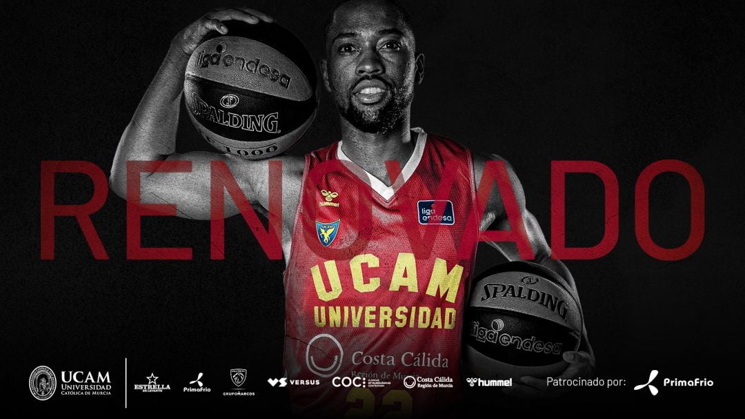 Isaiah Taylor sigue un año más en el UCAM Murcia CB