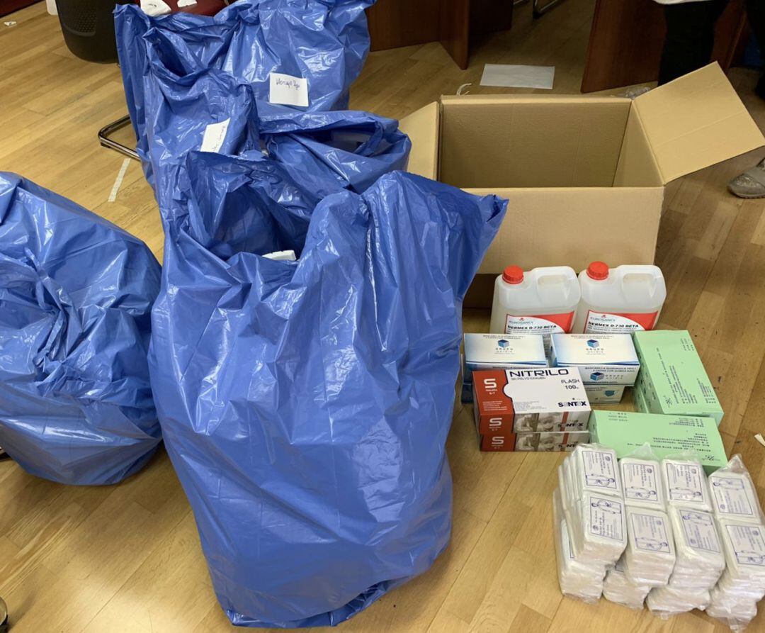 Material que será entregado a los ayuntamientos