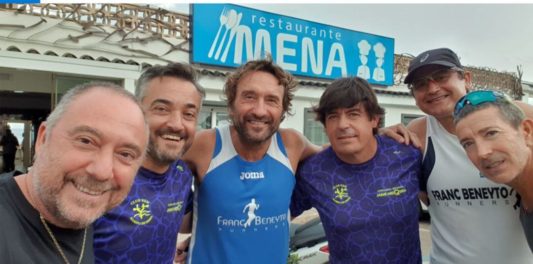 Amigos con Diego Mena Larrosa.