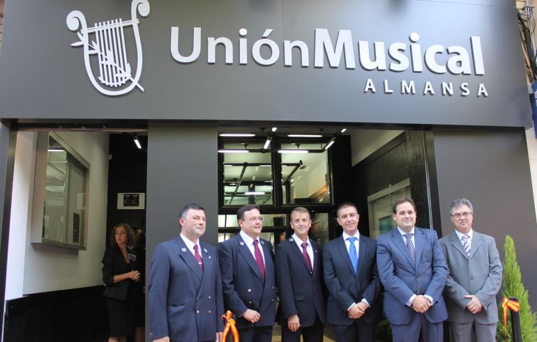 Momento de la inauguración de este nuevo auditorio