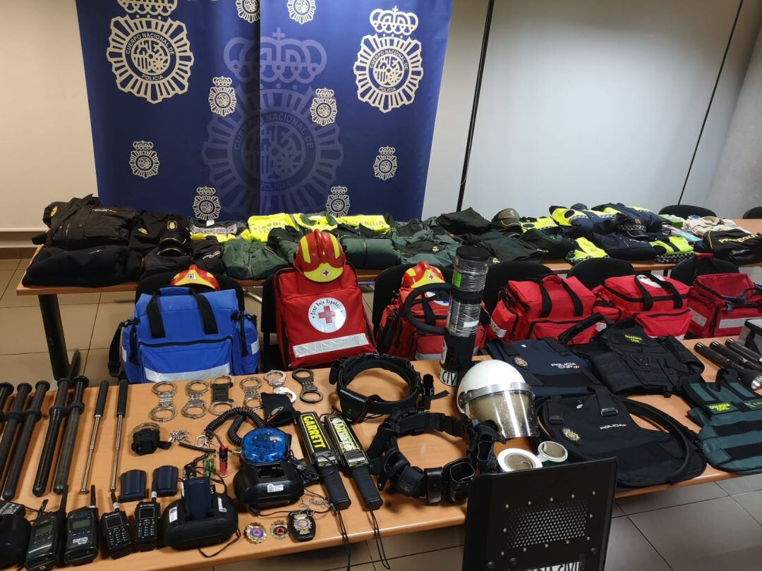 Alijo encontrado en el domicilio de los detenidos