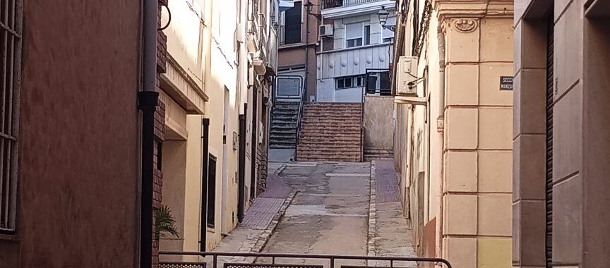 Calle del Teatro y Guzmán. Caudete