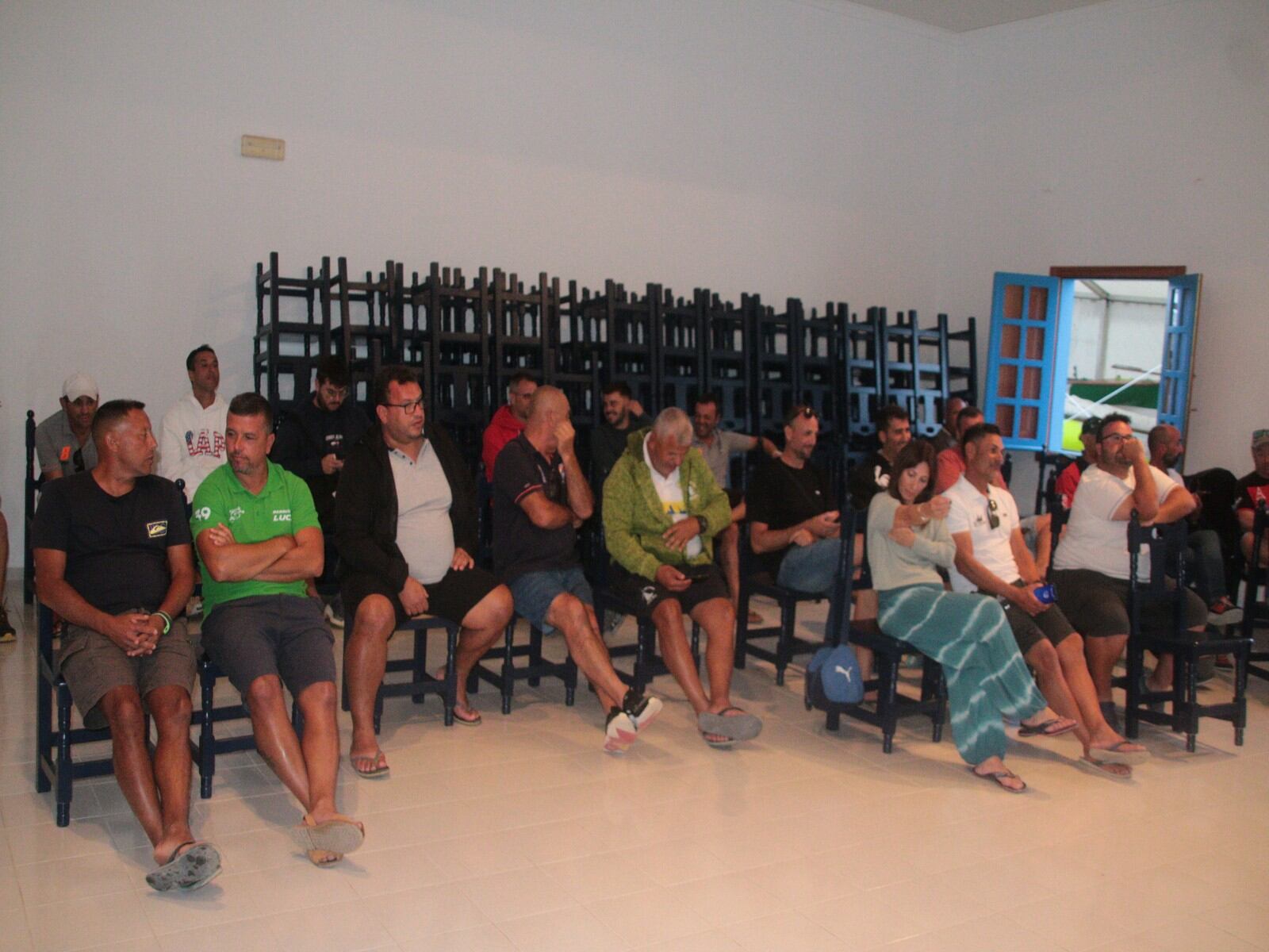 Asamblea de la Federación Canaria de barquillos de Vela Latina.