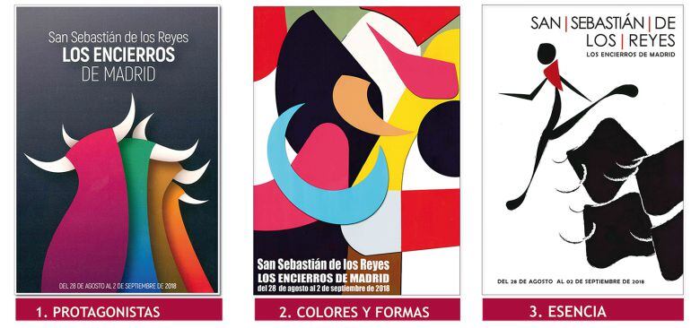 Carteles finalistas Encierros Sanse