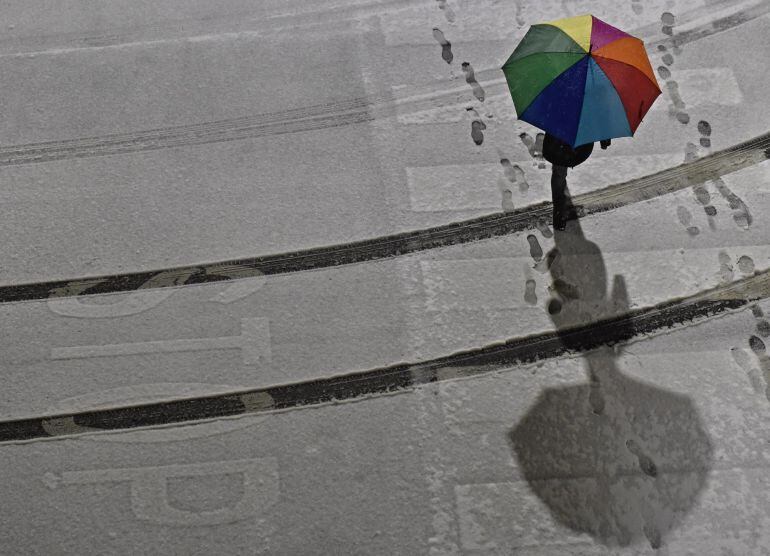 La lfuerte lluvia provocada por Félix se ha dejado sentir en Vigo y la comarca