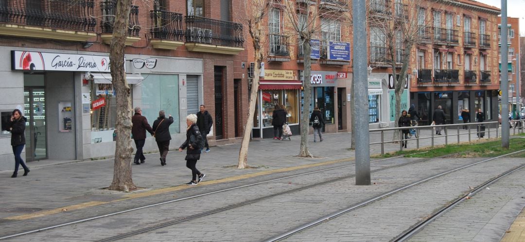 Imagen de archivo una calle de Parla.