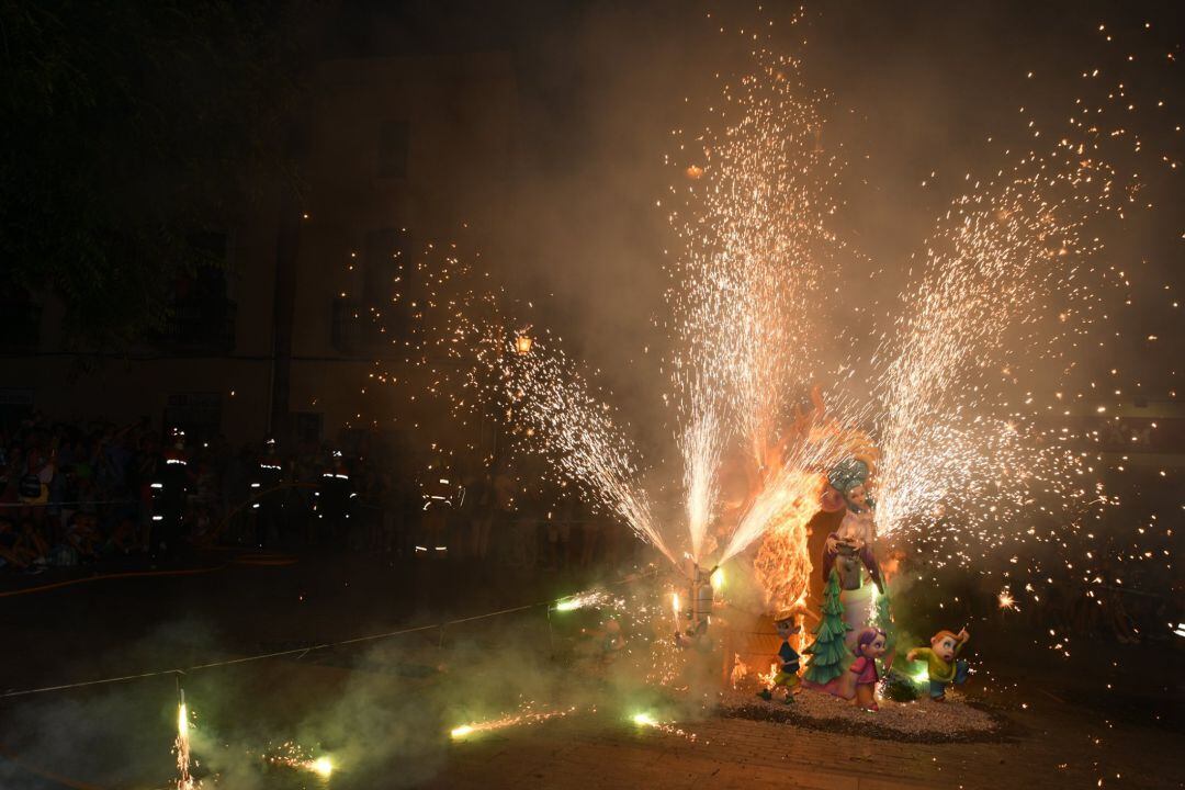 Fogueres de Sant Joan de Xàbia.