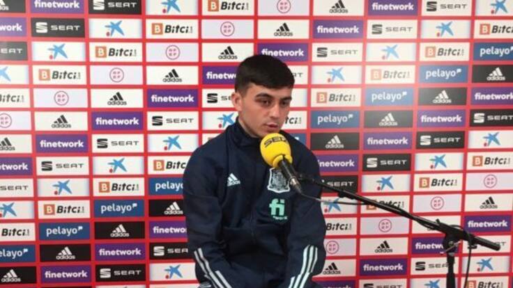 Pedri: "Los favoritos somos nosotros; tenemos que fijarnos en nosotros y tener confianza"