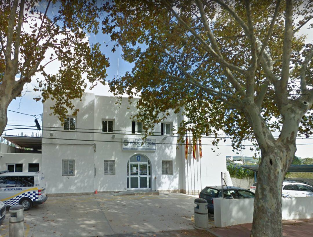 Retén actual de la Policía Local de Sant Antoni