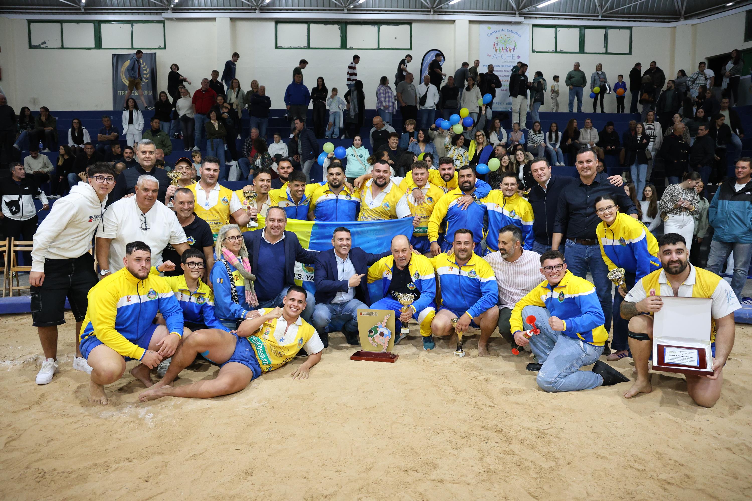 El CL Unión Sur Yaiza, campeón de la Copa Cabildo de Lanzarote.