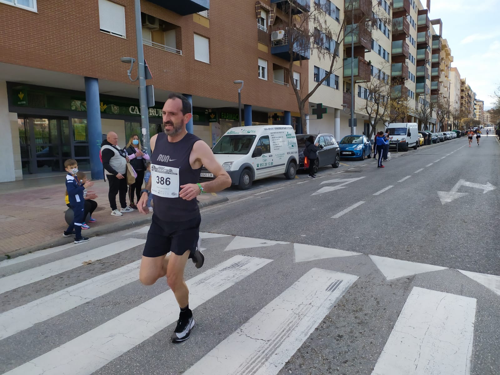 Rafael Martos fue el ganador en hombres con un tiempo de 21.44