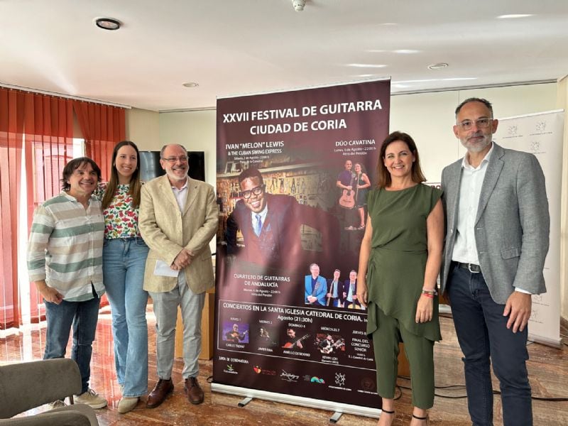 Presentación del festival en la sede de la Diputación de Cáceres