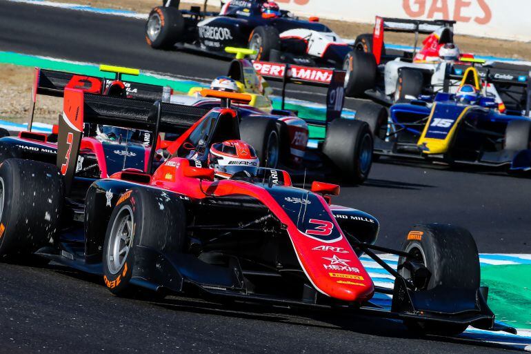 Competición de GP3 en el Circuito de Jerez 