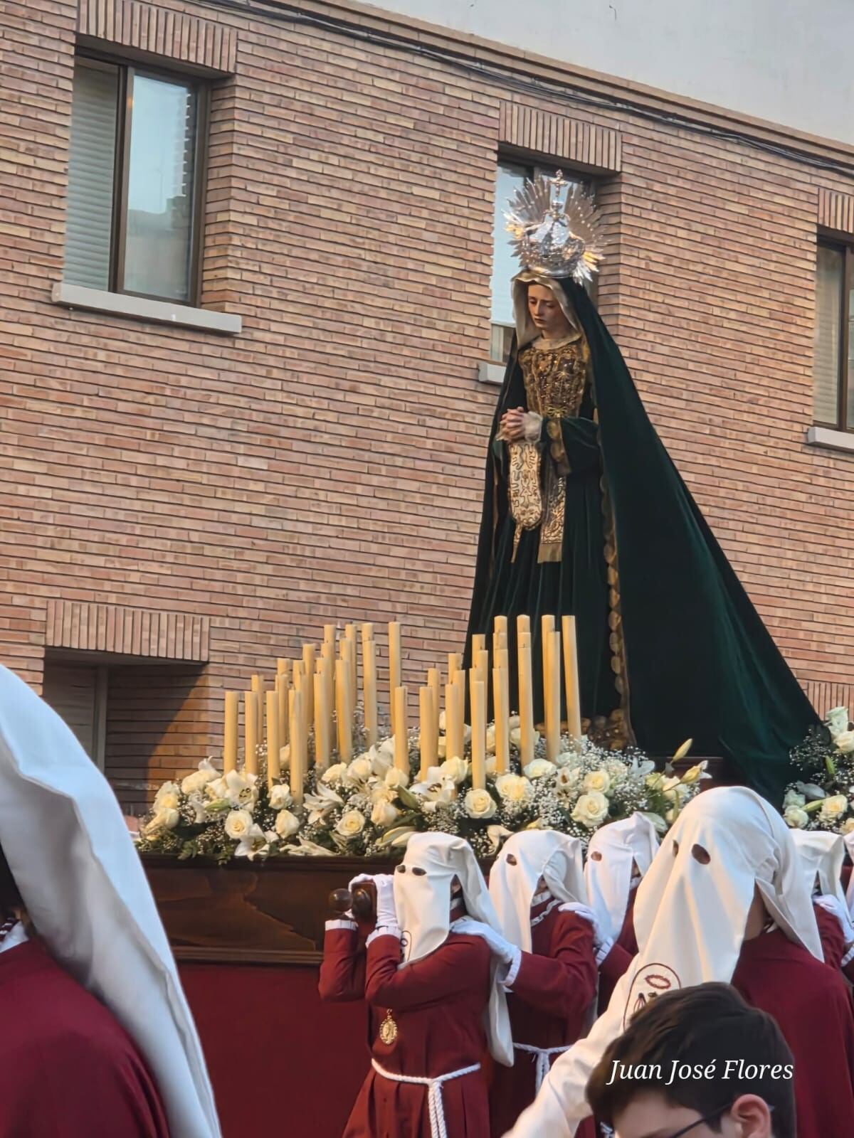 Paso de la Virgen de la Esperanza. Foto: Juan José Flores
