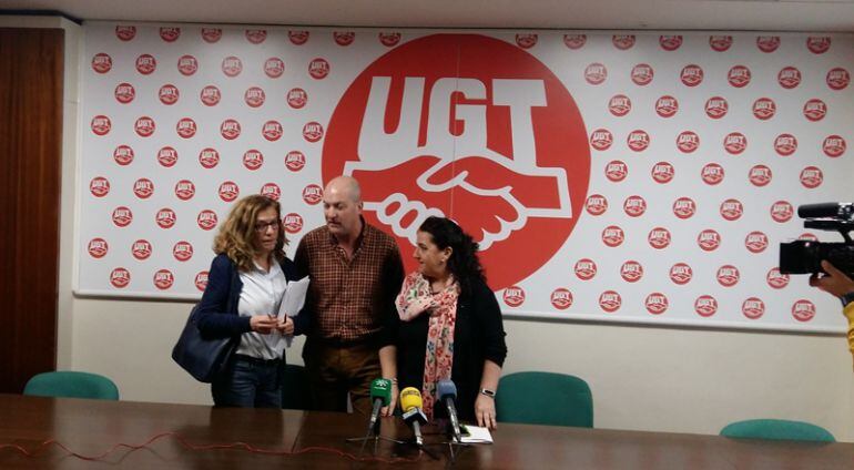 Rueda de prensa de UGT 