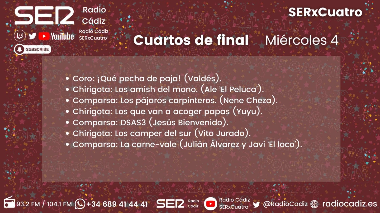 Sexta sesión del COAC 2026.