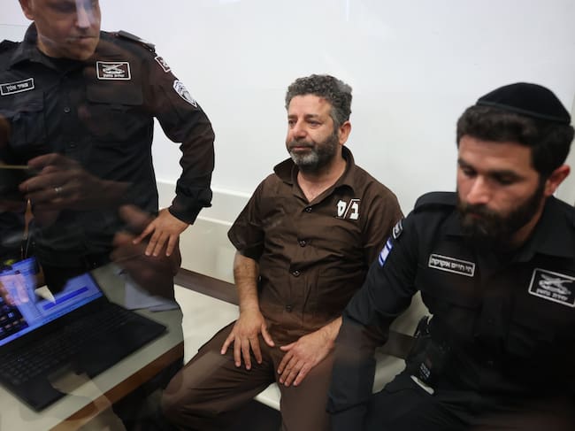 Un miembro de la Global Summund Flotilla comparece ante un tribunal israelí
