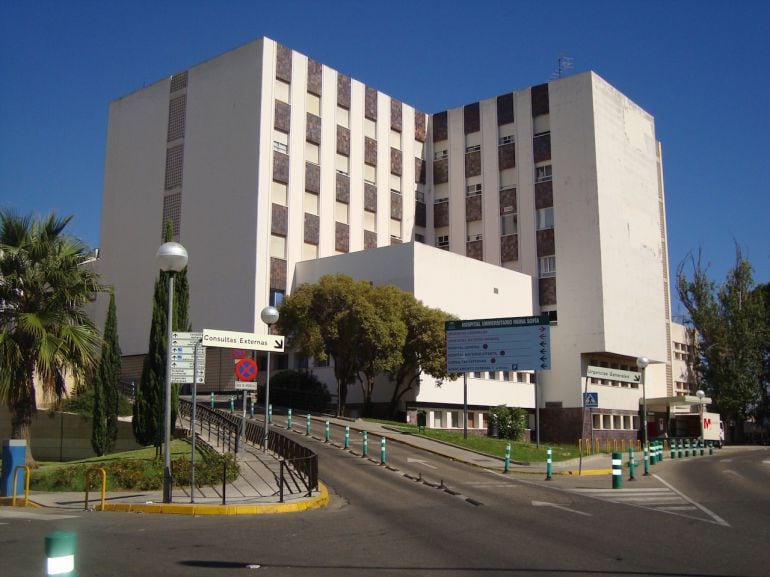 Actual edificio materno-infantil del hospital Reina Sofía.