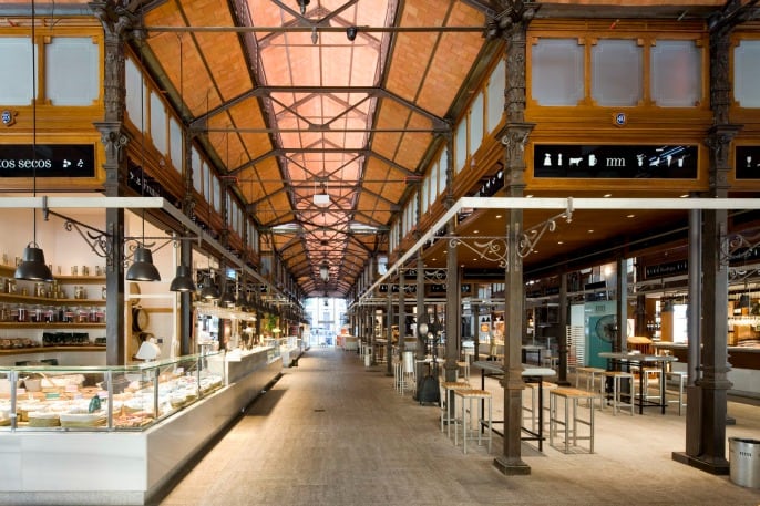 El mercado de San Miguel celebra su centenario con un concierto