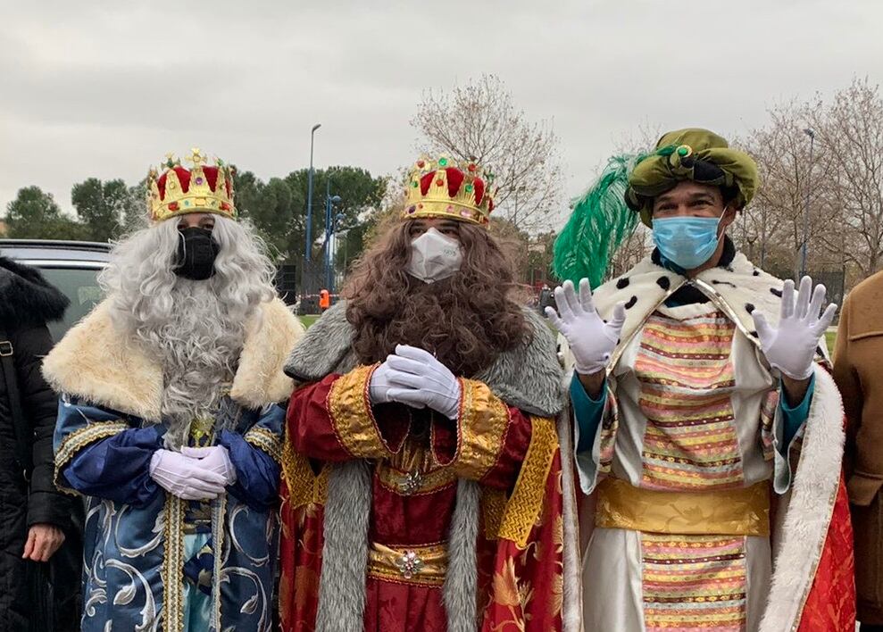 Los Reyes Magos (en este caso, en Leganés en 2022) volverán a repartir ilusión por las calles del sur de Madrid