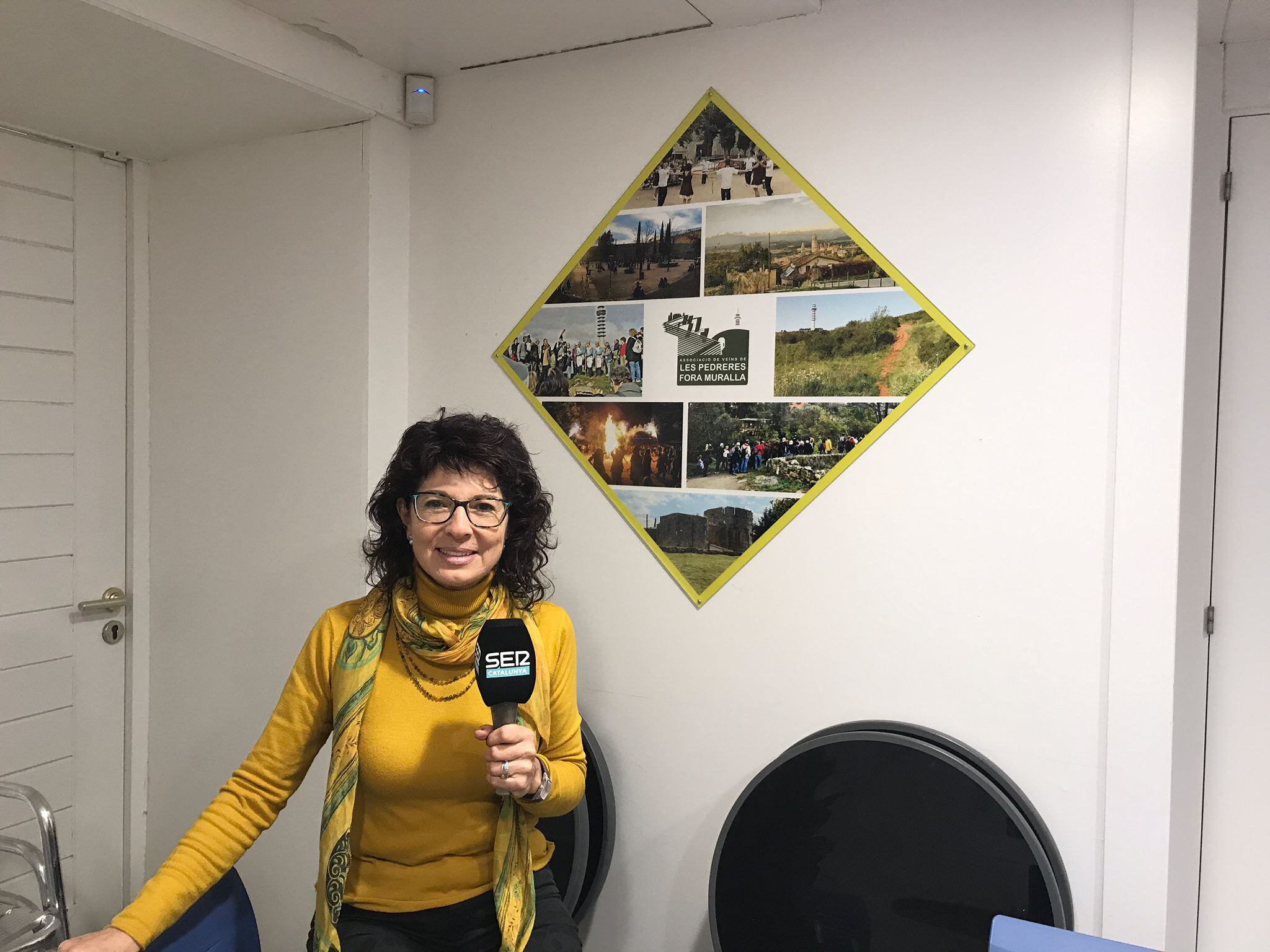 Pilar Adroher, presidenta de l&#039;Associació de Veïns Les Pedreres - Fora muralla