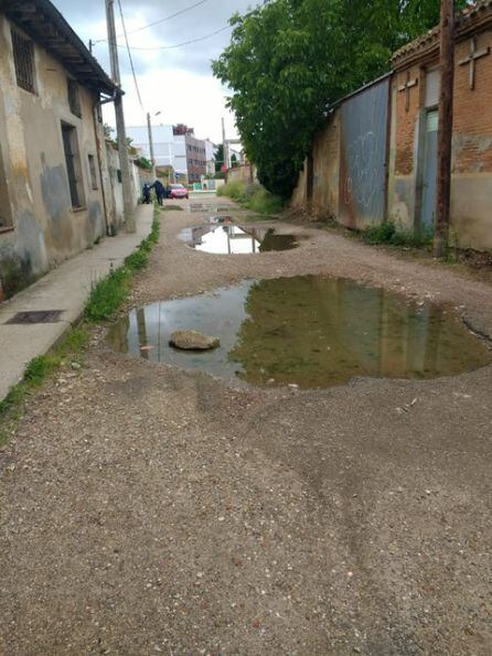 Otra imagen que confirma el deterioro de la zona