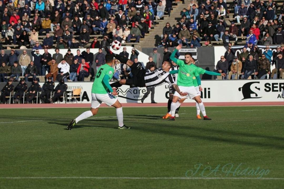 Un momento de un partido.