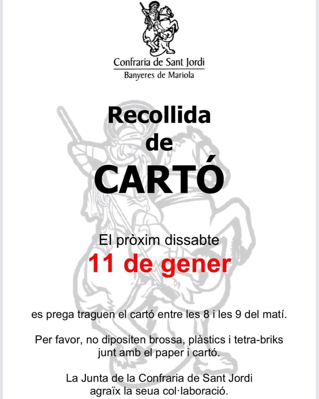 Cartel de la convocatoria del sábado