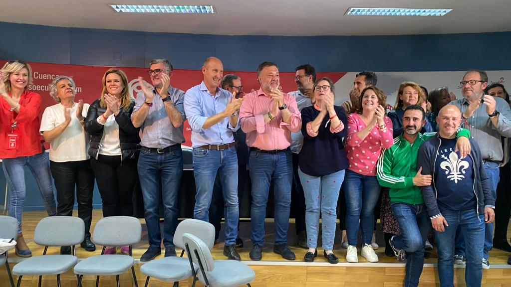 El PSOE de Cuenca celebra la victoria en las elecciones municipales