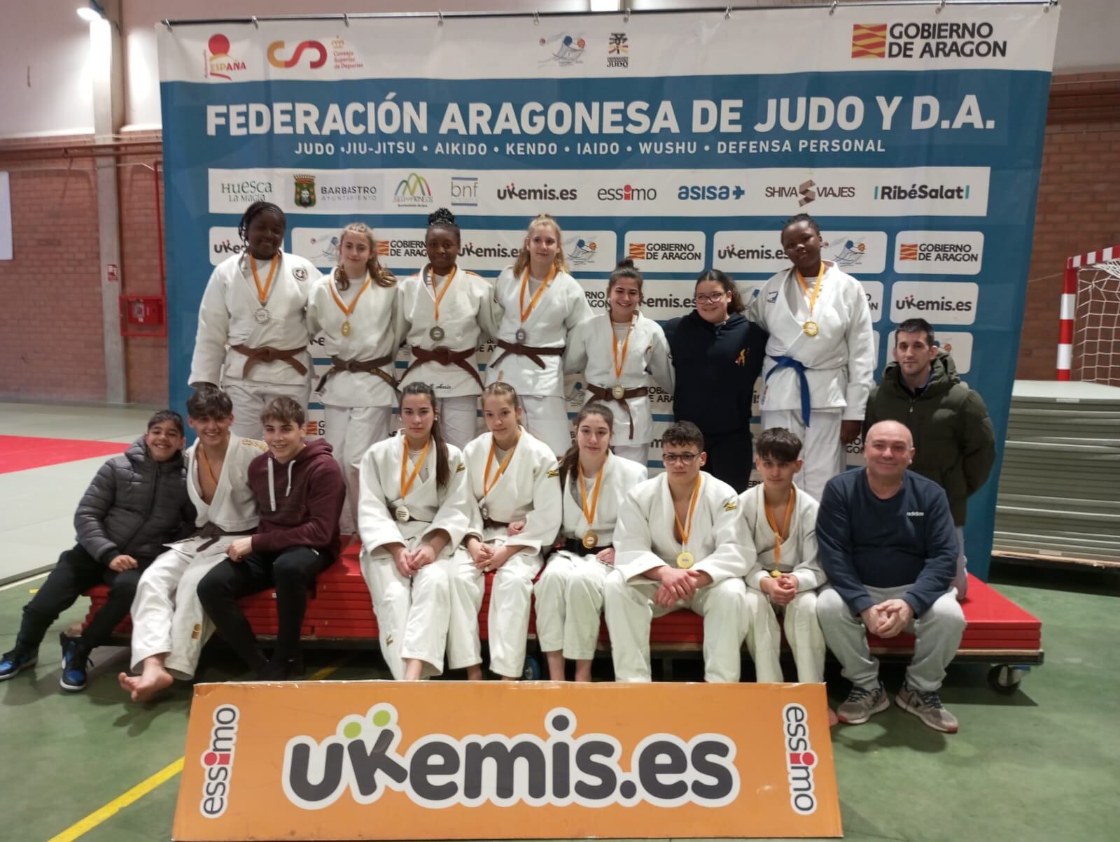 Infantiles Club Judo Binéfar