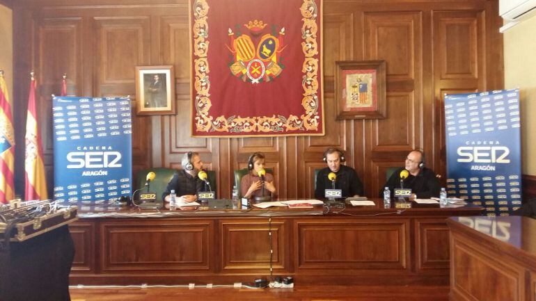 Hoy por Hoy, con Gemma Nierga, se ha emitido desde el Ayuntamiento de Teruel