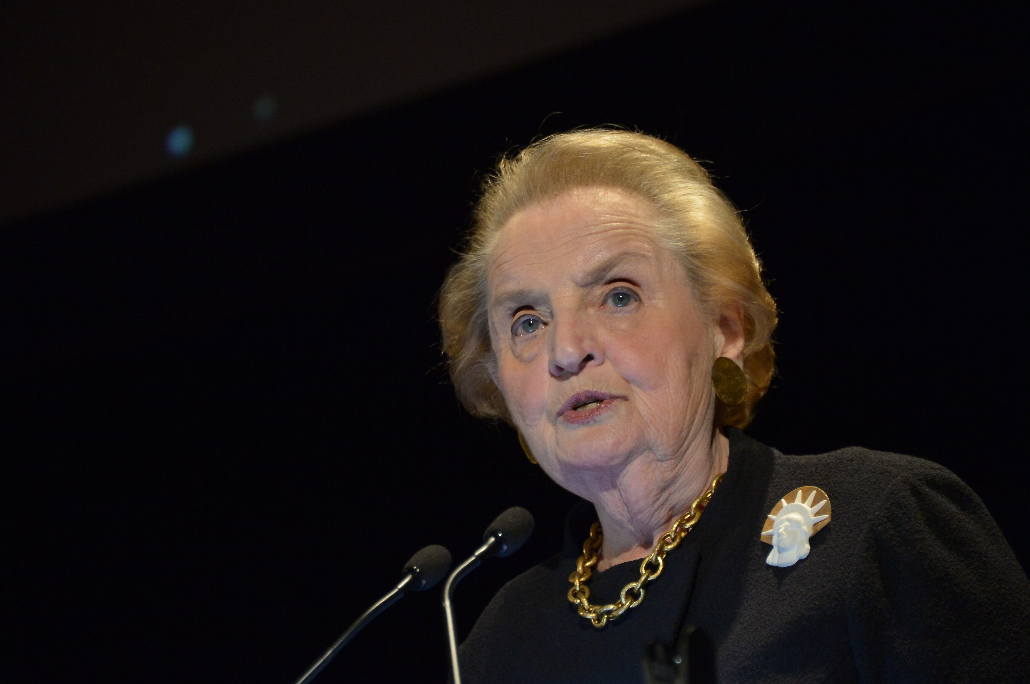Madeleine Albright en una imagen de archivo del año 2003