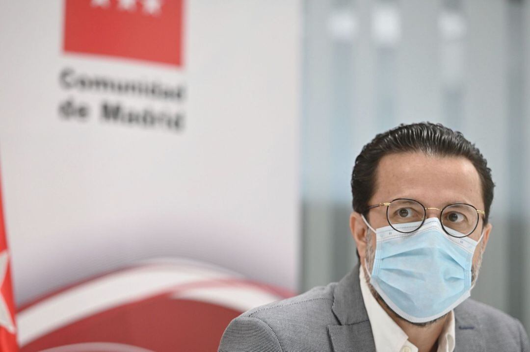 El consejero madrileño de Hacienda y Función Pública, Javier Fernández-Lasquetty, hace balance de los principales indicadores del "Plan de Lucha contra el Fraude Fiscal" llevado a cabo por la Dirección General de Tributos durante el año 2019.