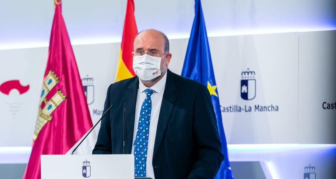 El vicepresidente de la Junta de Comunidades de Castilla-La Mancha, José Luis Martínez Guijarro en una imagen de archivo 