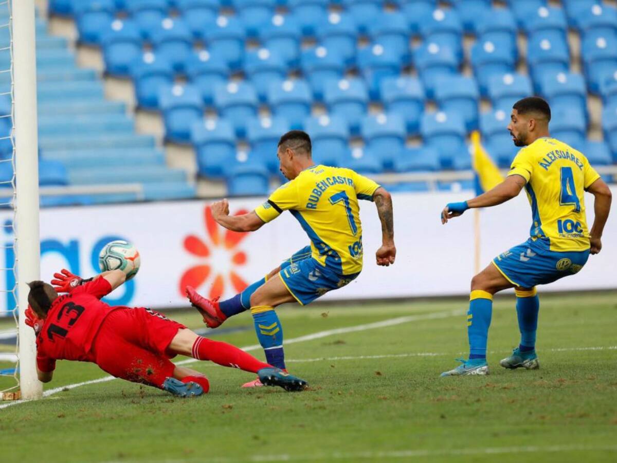 La UD Las Palmas no pudo coronar su mejor partido con una victoria (1-1)