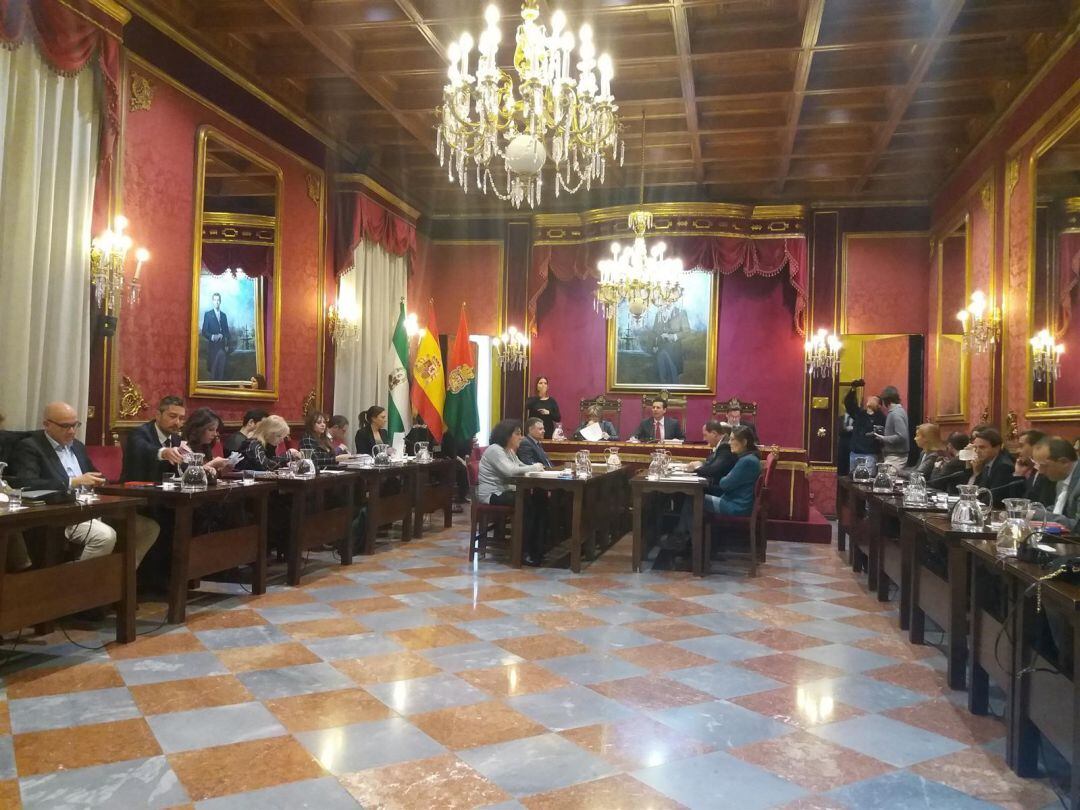 Salón de Plenos del Ayuntamiento de Granada