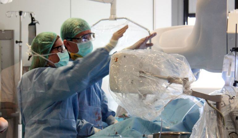 Unitat d'hemodinàmica de l'Hospital Joan XXIII.