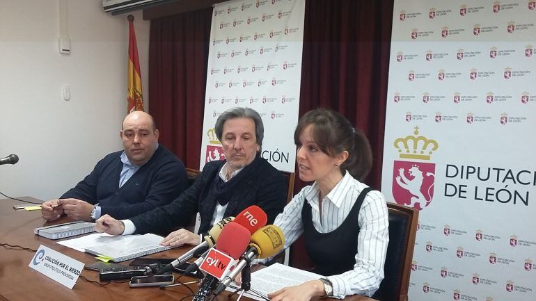 Responsables de Coalición por El Bierzo explican su postura sobre los presupuestos de Diputación