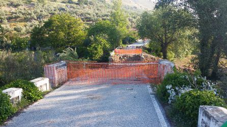 Obras en el puente sobre el río San Juan, en Castillo de Locubín