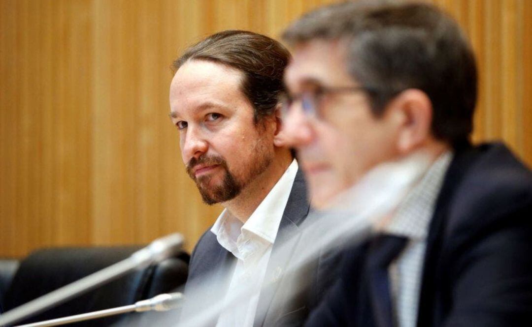 El vicepresidente segundo del Gobierno, Pablo Iglesias, en la Comisión de Reconstrucción