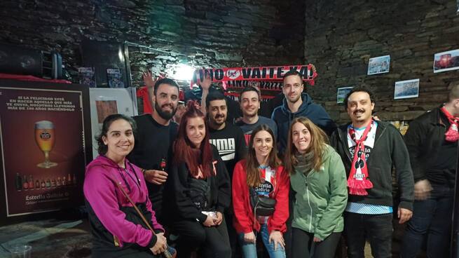 O Pendello Albivermello repartirá chocolate e filloas dende a maña antes do #LugoOviedo